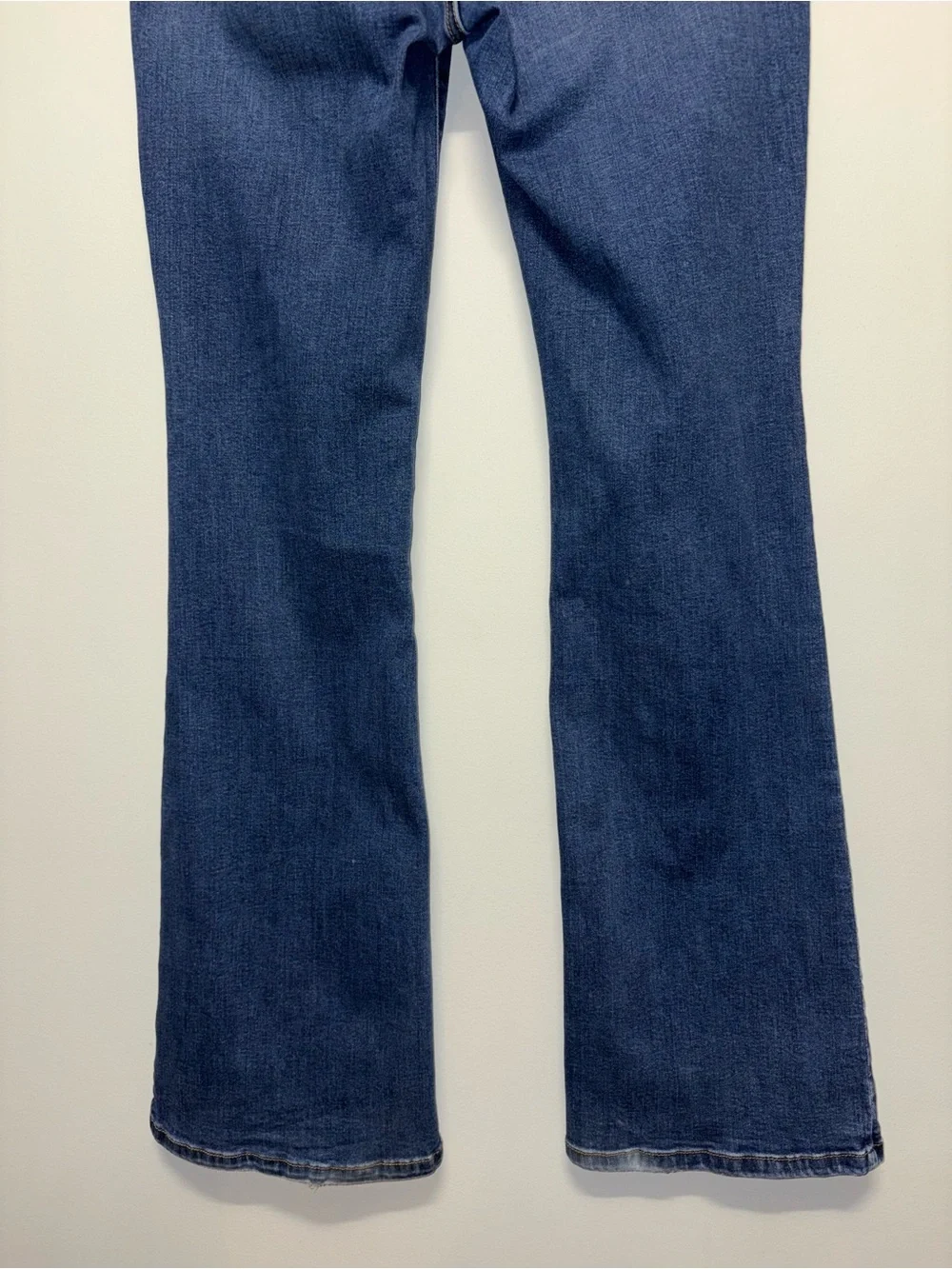 KanCan Distressed Dark Blue Flare Jeans Women’s 11/29 - Picture 6 of 11